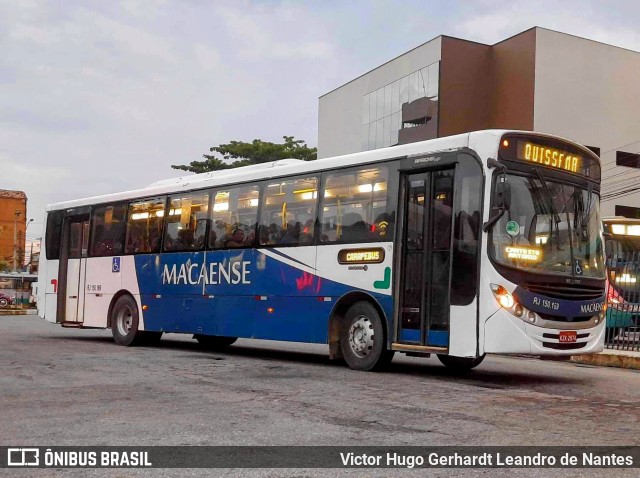 Rápido Macaense RJ 150.169 na cidade de Macaé, Rio de Janeiro, Brasil, por Victor Hugo Gerhardt Leandro de Nantes. Número da foto: #11777907.