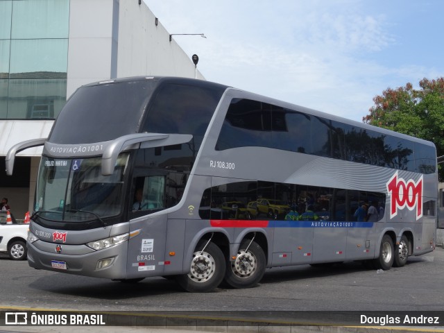 Auto Viação 1001 RJ 108.300 na cidade de Rio de Janeiro, Rio de Janeiro, Brasil, por Douglas Andrez. ID da foto: 11777719.