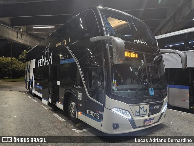 Empresa de Ônibus Nossa Senhora da Penha 63015 na cidade de São Paulo, São Paulo, Brasil, por Lucas Adriano Bernardino. Número da foto: #11778954.