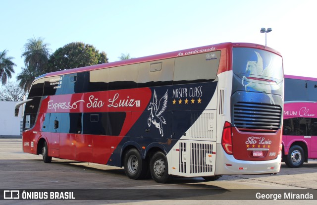 Expresso São Luiz 8000 na cidade de Goiânia, Goiás, Brasil, por George Miranda. ID da foto: 11779965.