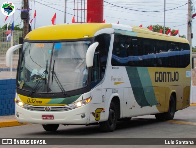 Empresa Gontijo de Transportes 0321010 na cidade de Tianguá, Ceará, Brasil, por Luis Santana. ID da foto: 11778413.