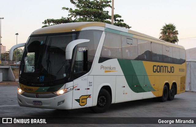 Empresa Gontijo de Transportes 19380 na cidade de Goiânia, Goiás, Brasil, por George Miranda. ID da foto: 11779820.