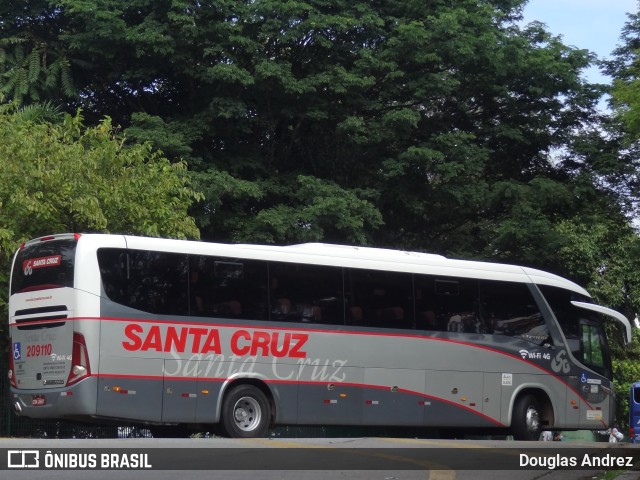 Viação Santa Cruz 209110 na cidade de São Paulo, São Paulo, Brasil, por Douglas Andrez. Número da foto: #11777694.