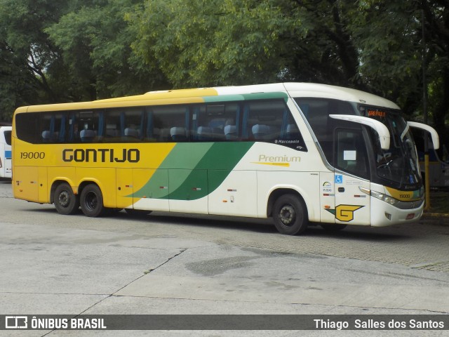 Empresa Gontijo de Transportes 19000 na cidade de São Paulo, São Paulo, Brasil, por Thiago  Salles dos Santos. ID da foto: 11778874.