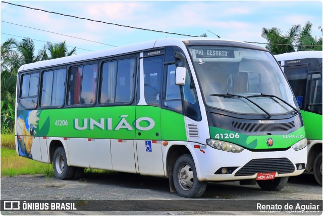 Empresa União de Transportes 41206 na cidade de Lauro Muller, Santa Catarina, Brasil, por Renato de Aguiar. ID da foto: 11779683.