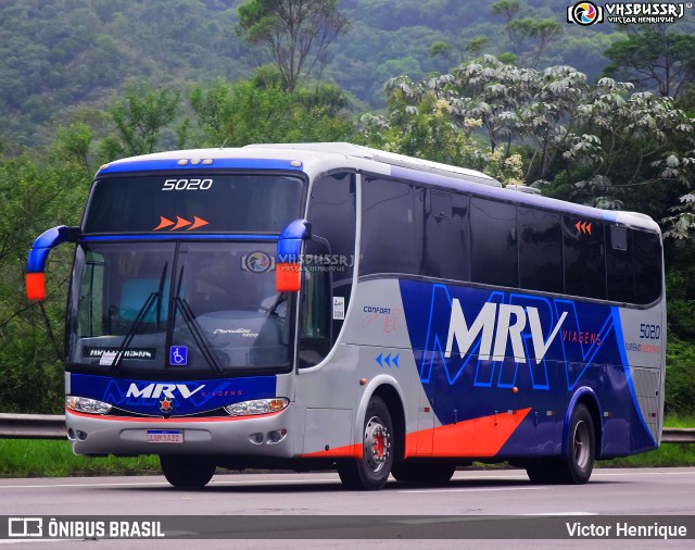 MRV Viagens 5020 na cidade de Petrópolis, Rio de Janeiro, Brasil, por Victor Henrique. Número da foto: #11779997.