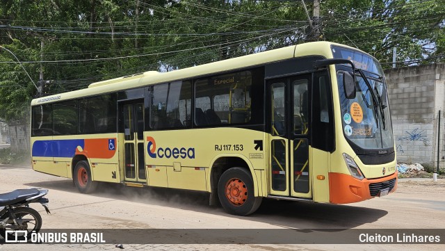 Coesa Transportes RJ 117.153 na cidade de São Gonçalo, Rio de Janeiro, Brasil, por Cleiton Linhares. Número da foto: #11778181.