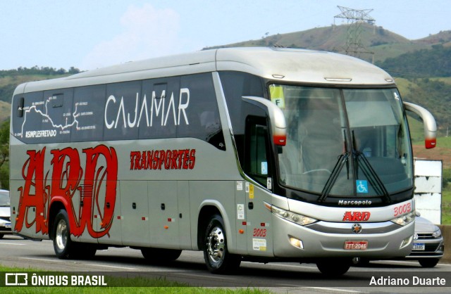 ARD Transportes 3003 na cidade de Roseira, São Paulo, Brasil, por Adriano Duarte. ID da foto: 11779896.