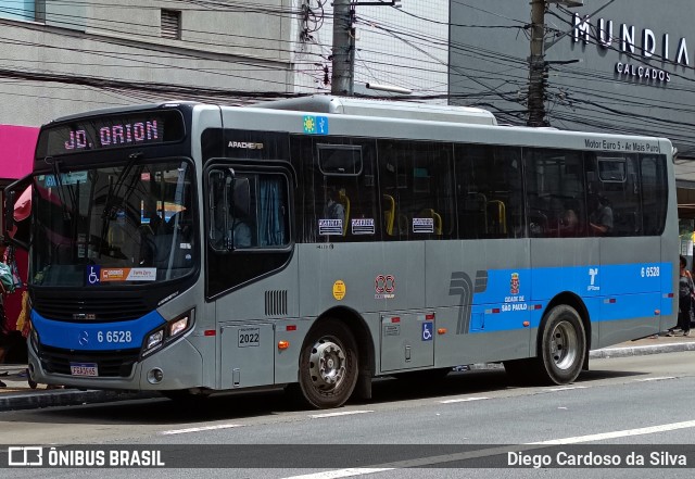 Transwolff Transportes e Turismo 6 6528 na cidade de São Paulo, São Paulo, Brasil, por Diego Cardoso da Silva. Número da foto: #11778164.
