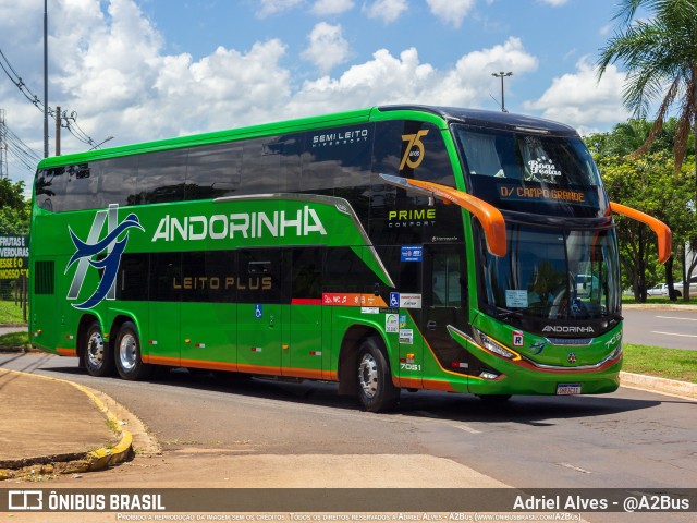 Empresa de Transportes Andorinha 7051 na cidade de Campo Grande, Mato Grosso do Sul, Brasil, por Adriel Alves - @A2Bus. Número da foto: #11778086.