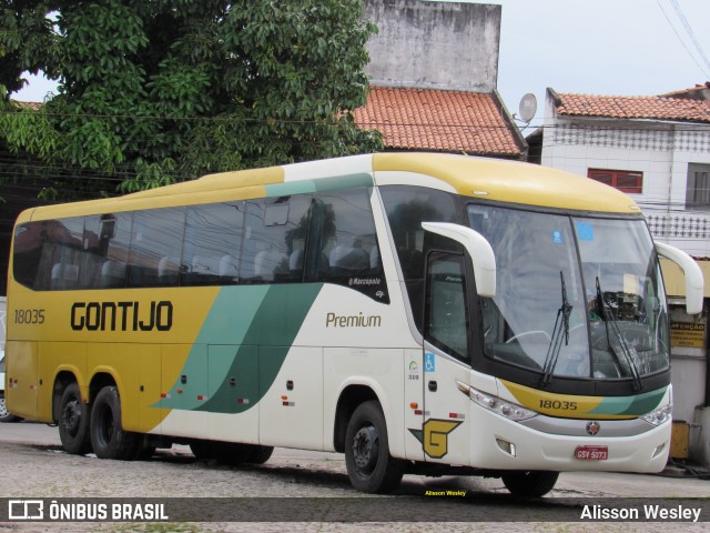 Empresa Gontijo de Transportes 18035 na cidade de Fortaleza, Ceará, Brasil, por Alisson Wesley. Número da foto: #11781671.