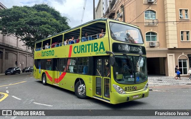 Transporte Coletivo Glória BT010 na cidade de Curitiba, Paraná, Brasil, por Francisco Ivano. Número da foto: #11781720.