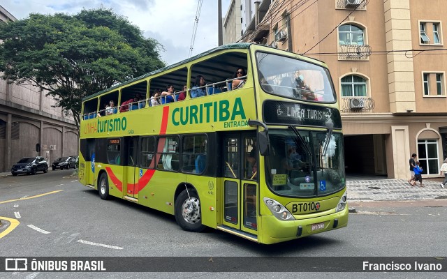 Transporte Coletivo Glória BT010 na cidade de Curitiba, Paraná, Brasil, por Francisco Ivano. ID da foto: 11781720.