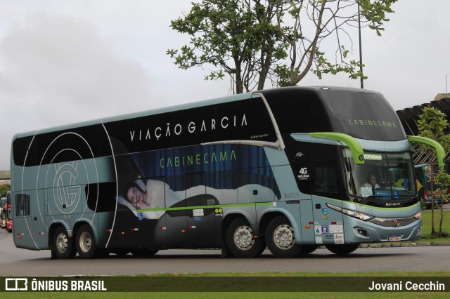 Viação Garcia 86025 na cidade de Florianópolis, Santa Catarina, Brasil, por Jovani Cecchin. ID da foto: 11782523.