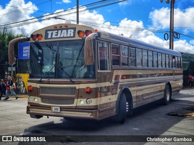 Autotransportes El Guarco CB 3488 na cidade de Occidental, Cartago, Cartago, Costa Rica, por Christopher Gamboa. ID da foto: 11785300.