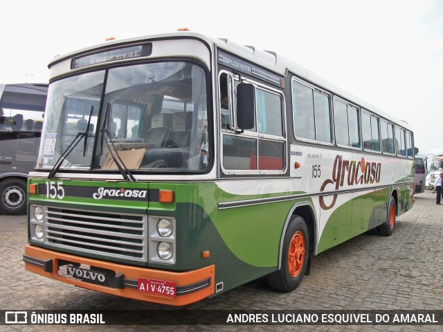 Viação Graciosa 155 na cidade de Campo Largo, Paraná, Brasil, por ANDRES LUCIANO ESQUIVEL DO AMARAL. Número da foto: #11785237.