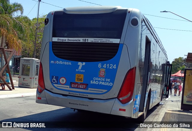 Viação Paratodos > São Jorge > Metropolitana São Paulo > Mobibrasil 6 4124 na cidade de São Paulo, São Paulo, Brasil, por Diego Cardoso da Silva. Número da foto: #11784905.