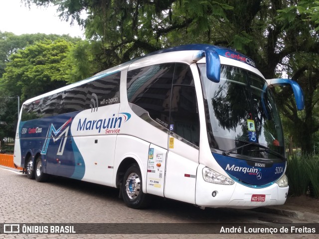 Marquin Service Transportes e Turismo 5004 na cidade de Porto Alegre, Rio Grande do Sul, Brasil, por André Lourenço de Freitas. ID da foto: 11783342.