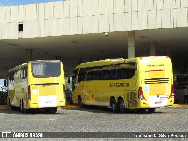 Viação Itapemirim 60087 na cidade de Caruaru, Pernambuco, Brasil, por Lenilson da Silva Pessoa. ID da foto: 11783907.