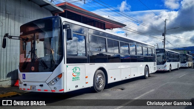 Buses Metropoli CB 3485 na cidade de Oriental, Cartago, Cartago, Costa Rica, por Christopher Gamboa. Número da foto: #11785288.