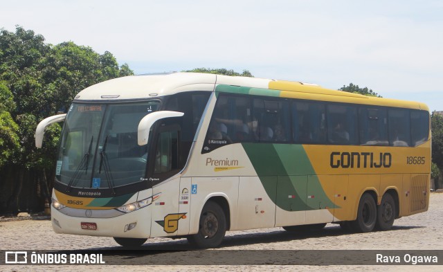 Empresa Gontijo de Transportes 18685 na cidade de Vitória da Conquista, Bahia, Brasil, por Rava Ogawa. Número da foto: #11784477.