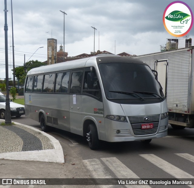 Viação Leão 25310002 na cidade de Manaus, Amazonas, Brasil, por Via Lider GNZ Busologia Manaura. Número da foto: #11784803.