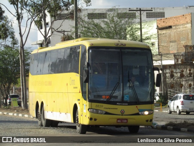 Viação Itapemirim 8859 na cidade de Caruaru, Pernambuco, Brasil, por Lenilson da Silva Pessoa. ID da foto: 11783932.