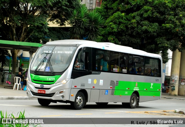 Transcooper > Norte Buss 1 6771 na cidade de São Paulo, São Paulo, Brasil, por Ricardo Luiz. ID da foto: 11784060.