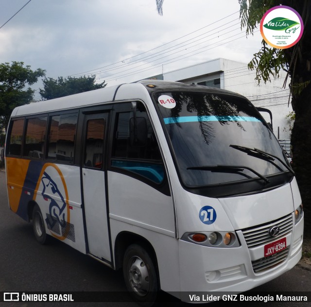 Viação Leão 27 na cidade de Manaus, Amazonas, Brasil, por Via Lider GNZ Busologia Manaura. Número da foto: #11784693.