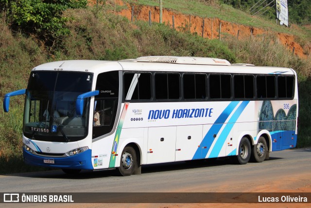 Viação Novo Horizonte 306 na cidade de Urucânia, Minas Gerais, Brasil, por Lucas Oliveira. ID da foto: 11784807.