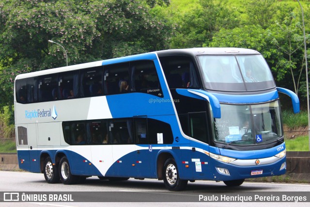 Rápido Federal 11754 na cidade de Piraí, Rio de Janeiro, Brasil, por Paulo Henrique Pereira Borges. ID da foto: 11784321.