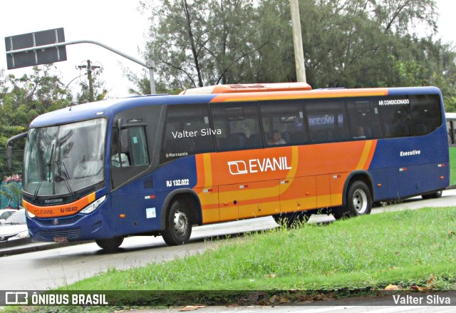 Evanil Transportes e Turismo RJ 132.022 na cidade de Rio de Janeiro, Rio de Janeiro, Brasil, por Valter Silva. ID da foto: 11783399.