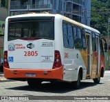 Viação Piracicabana Praia Grande 2805 na cidade de Praia Grande, São Paulo, Brasil, por Giuseppe Thiago Russodivito. Número da foto: #:id.