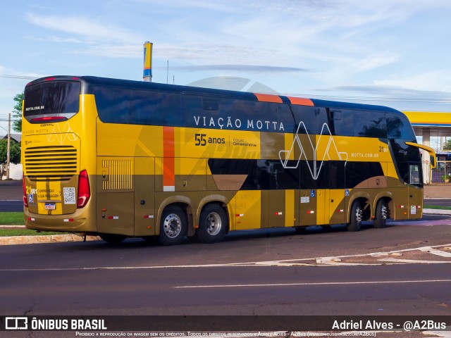 Viação Motta 21001 na cidade de Campo Grande, Mato Grosso do Sul, Brasil, por Adriel Alves - @A2Bus. Número da foto: #11787340.