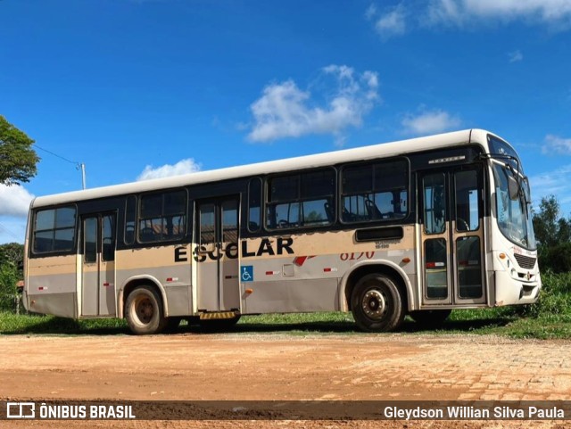 Viação Nicola 8190 na cidade de Entre Rios de Minas, Minas Gerais, Brasil, por Gleydson Willian Silva Paula. ID da foto: 11786098.