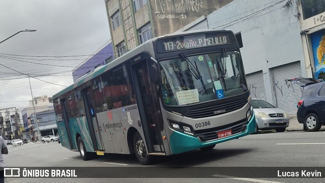 Auto Viação Urubupungá 00386 na cidade de Osasco, São Paulo, Brasil, por Lucas Kevin. Número da foto: #11785668.