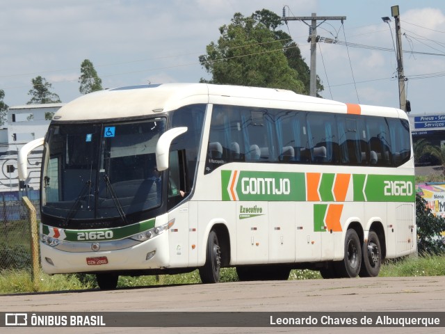 Empresa Gontijo de Transportes 21620 na cidade de Guanambi, Bahia, Brasil, por Leonardo Chaves de Albuquerque. ID da foto: 11788223.