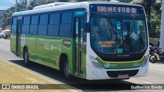 Tijuquinha - Auto Viação Tijuca C50133 na cidade de Rio de Janeiro, Rio de Janeiro, Brasil, por Guilherme Breda. Número da foto: #11785577.