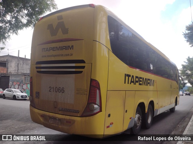 Viação Nova Itapemirim 21066 na cidade de São Paulo, São Paulo, Brasil, por Rafael Lopes de Oliveira. ID da foto: 11786316.