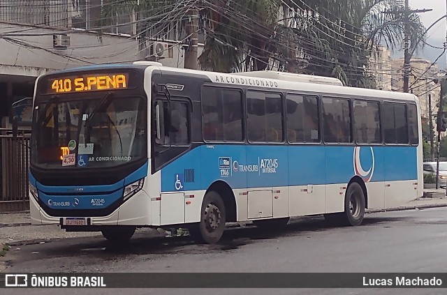 Transurb A72045 na cidade de Rio de Janeiro, Rio de Janeiro, Brasil, por Lucas Machado. ID da foto: 11787046.