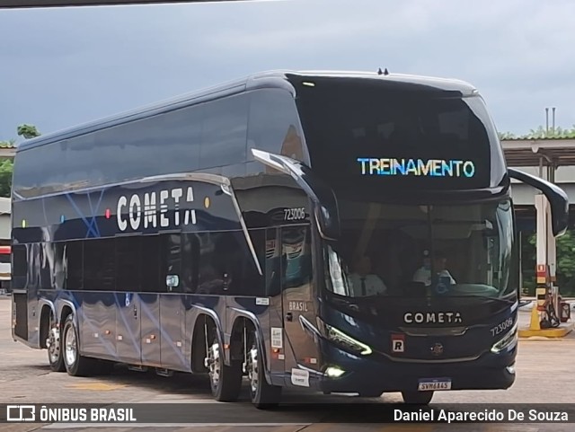 Viação Cometa 723006 na cidade de Ribeirão Preto, São Paulo, Brasil, por Daniel Aparecido De Souza. Número da foto: #11785434.