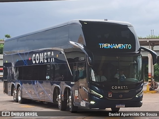 Viação Cometa 723006 na cidade de Ribeirão Preto, São Paulo, Brasil, por Daniel Aparecido De Souza. ID da foto: 11785434.