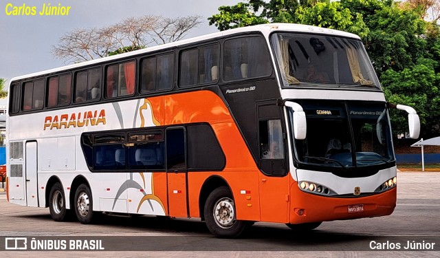 Viação Paraúna 950 na cidade de Goiânia, Goiás, Brasil, por Carlos Júnior. ID da foto: 11788005.