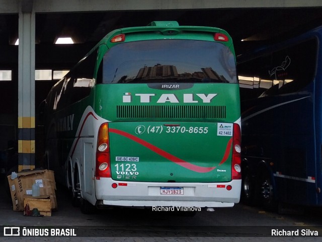 Italy Transporte e Turismo 1123 na cidade de São José, Santa Catarina, Brasil, por Richard Silva. ID da foto: 11787192.