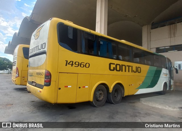 Empresa Gontijo de Transportes 14960 na cidade de Montes Claros, Minas Gerais, Brasil, por Cristiano Martins. ID da foto: 11786614.