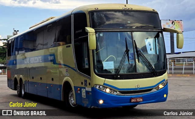 Viação Novo Horizonte 1026811 na cidade de Goiânia, Goiás, Brasil, por Carlos Júnior. Número da foto: #11787899.