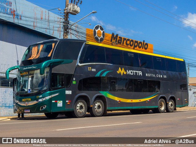 Viação Motta 17000 na cidade de Campo Grande, Mato Grosso do Sul, Brasil, por Adriel Alves - @A2Bus. ID da foto: 11787338.