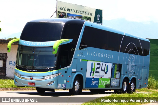 Viação Garcia 8565 na cidade de Resende, Rio de Janeiro, Brasil, por Paulo Henrique Pereira Borges. Número da foto: #11786537.