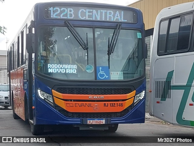 Evanil Transportes e Turismo RJ 132.146 na cidade de Nova Iguaçu, Rio de Janeiro, Brasil, por Mr3DZY Photos. Número da foto: #11787912.