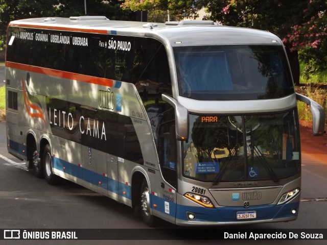 Expresso União 20081 na cidade de Ribeirão Preto, São Paulo, Brasil, por Daniel Aparecido De Souza. ID da foto: 11786117.